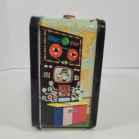 Vintage Curiosity Shop Metal Lunch Box King Seeley Thermos Brand 1972 No Thermos - Picture 5 of 7